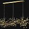 Светильник Crystal Lux GARDEN SP3х3 L1200 GOLD