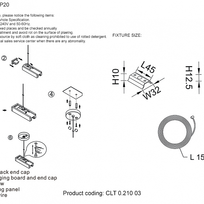 Crystal Lux CLT 0.210 03 BL