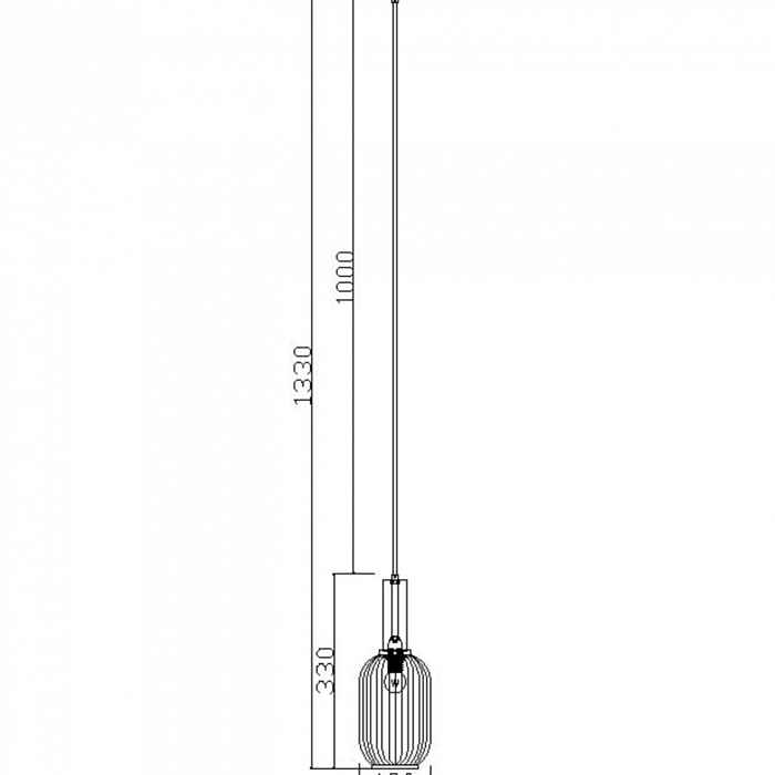 Светильник Freya FR8013PL-01AM